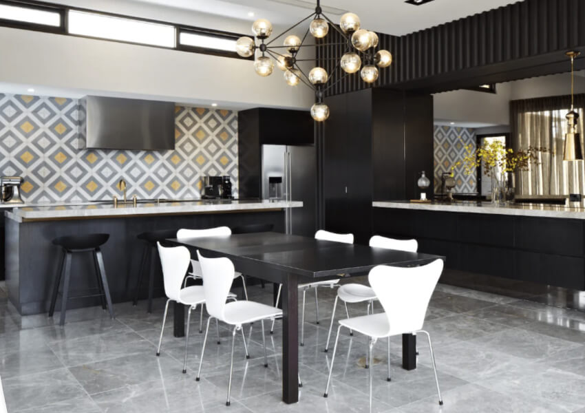 L Shaped Kitchen