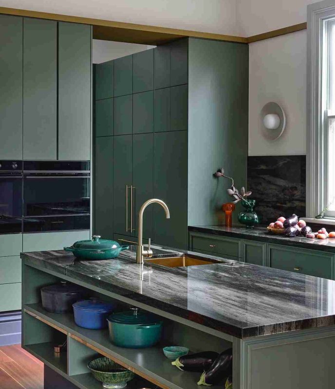 new build kitchen designed in Melbourne